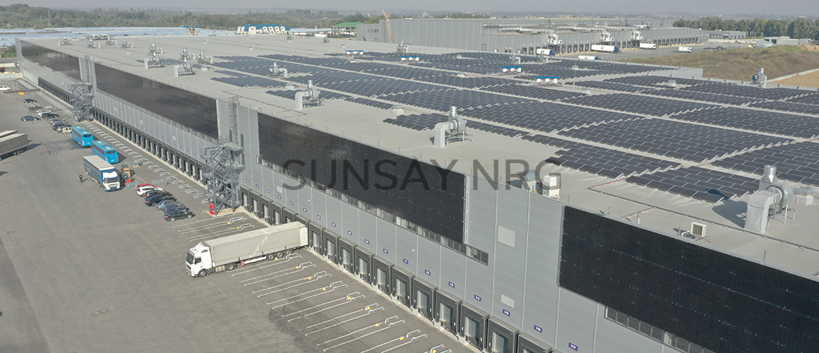 LOGISTICS AND PACKAGING CENTER FACADE + ROOFTOP SOLAR POWER STATION FOR THE LOGISTICS AND PACKAGING CENTER OF LLC