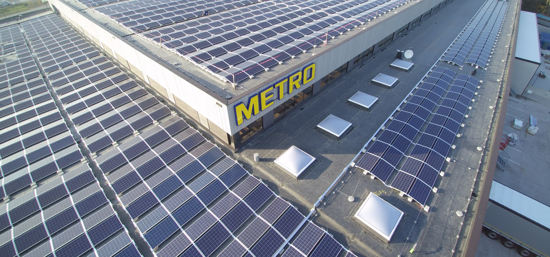 Industrial solar power plant 500 kW